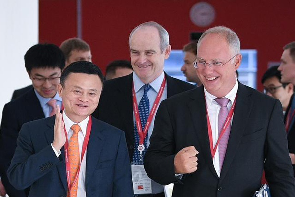 马云出席东方经济论坛，普京：全力支持阿里巴巴在俄发展